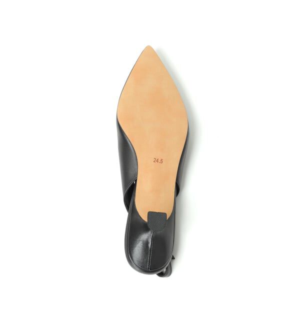 SLOBE IENA「SLOBE ベルトバックスリングパンプス」|パンプス|