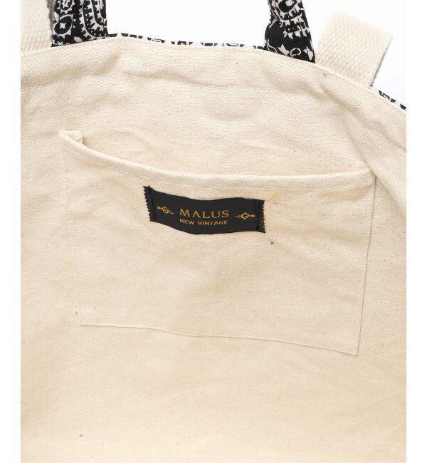 IENA「MALUS/マリュス BANDANA QUILTING BIG BAG トートバッグ」|トートバッグ|