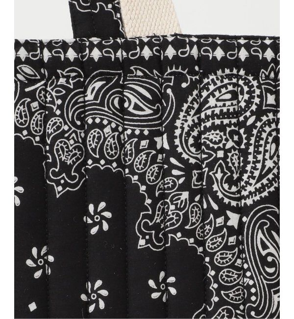 IENA「MALUS/マリュス BANDANA QUILTING BIG BAG トートバッグ」|トートバッグ|
