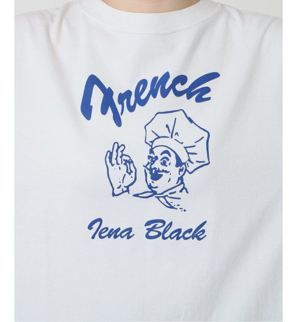 IENA「BLACK フレンチクック Tシャツ」|Tシャツ・カットソー|