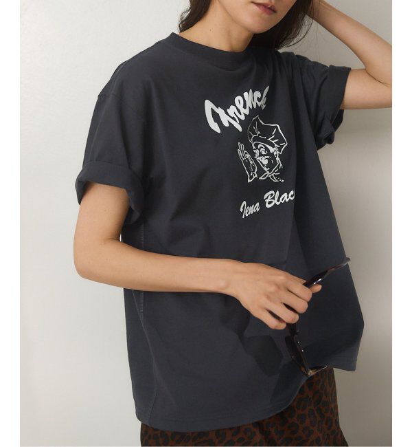 IENA「BLACK フレンチクック Tシャツ」|Tシャツ・カットソー|