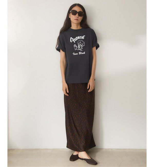 IENA「BLACK フレンチクック Tシャツ」|Tシャツ・カットソー|