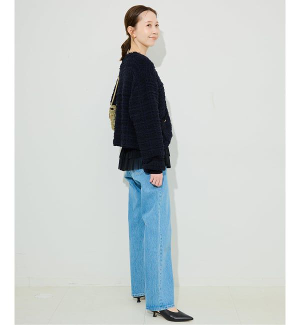 SLOBE IENA「ニットジャケット」|カーディガン|