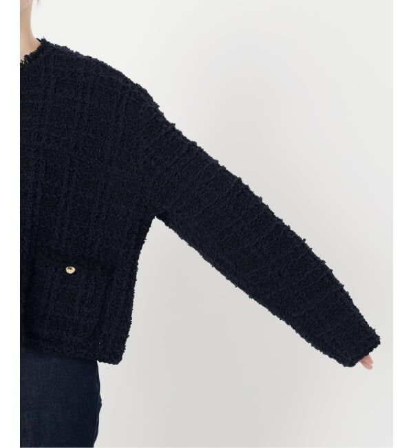 SLOBE IENA「ニットジャケット」|カーディガン|