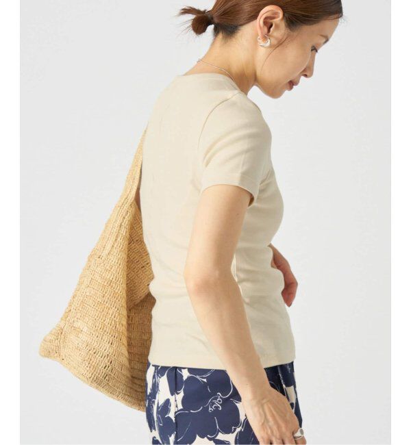 IENA「FLORE FLORE/フローレフローレ CAR TEE Tシャツ」|Tシャツ・カットソー|