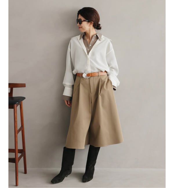 IENA「タックキュロットパンツ」|その他|