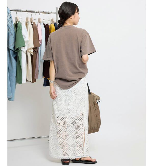 SLOBE IENA「コットンレーススカート」|スカート|