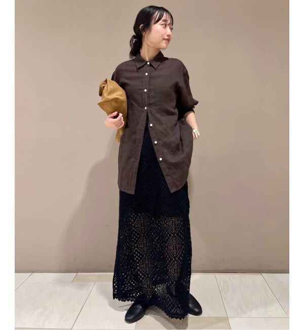 SLOBE IENA「コットンレーススカート」|スカート|