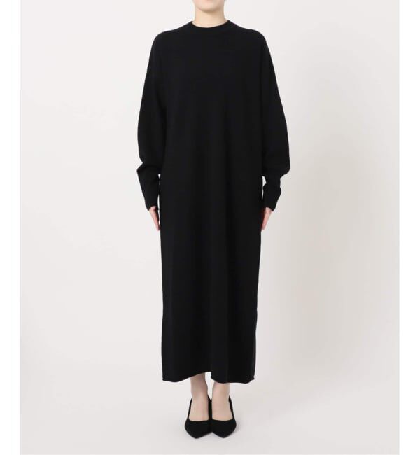 SLOBE IENA「《WEB限定/追加》ウォッシャブルスムース ニットワンピース」|ワンピース|