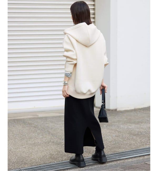 SLOBE IENA「《一部店舗・WEB限定カラー有り/追加》ボリュームジップアップフーディー」|パーカー|