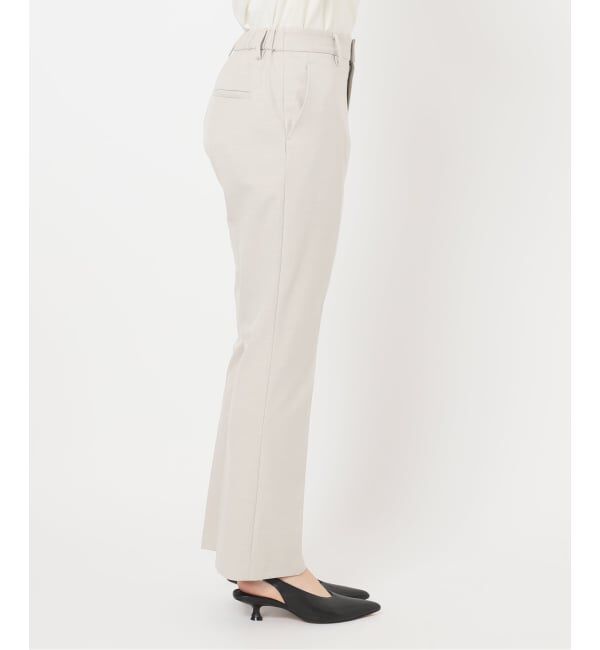 SLOBE IENA「《吸湿発熱/WEBのみ4サイズ展開》CIRCULATE WARM スティックパンツ」|スラックス|