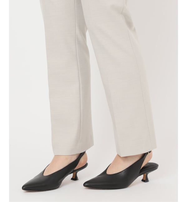 SLOBE IENA「《吸湿発熱/WEBのみ4サイズ展開》CIRCULATE WARM スティックパンツ」|スラックス|