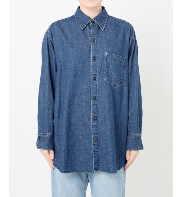 IENA「7.5oz デニムシャツ」|シャツ・ブラウス|