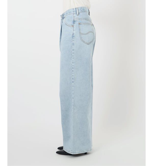 SLOBE IENA「LEE/リー SLOBE別注 タックワイドデニム」|デニム|