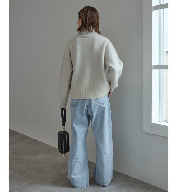 SLOBE IENA「LEE/リー SLOBE別注 タックワイドデニム」|デニム|