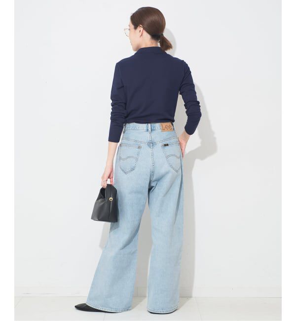 SLOBE IENA「LEE/リー SLOBE別注 タックワイドデニム」|デニム|