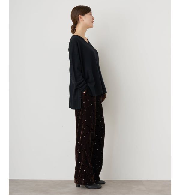 IENA「ライトウールVネックプルオーバー」|ニット・セーター|