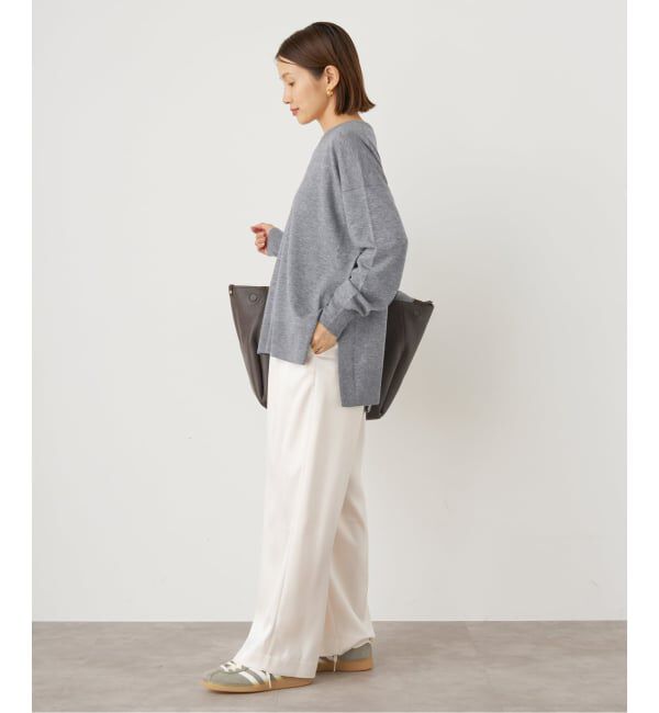 IENA「ライトウールVネックプルオーバー」|ニット・セーター|