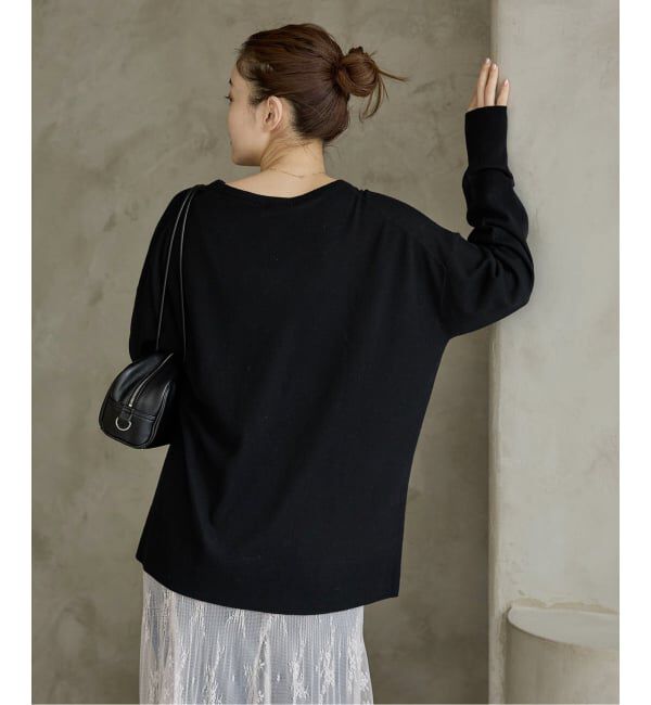 IENA「ライトウールVネックプルオーバー」|ニット・セーター|