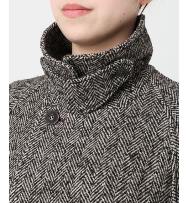 SLOBE IENA「ツイードステンカラーコート」|ステンカラーコート|
