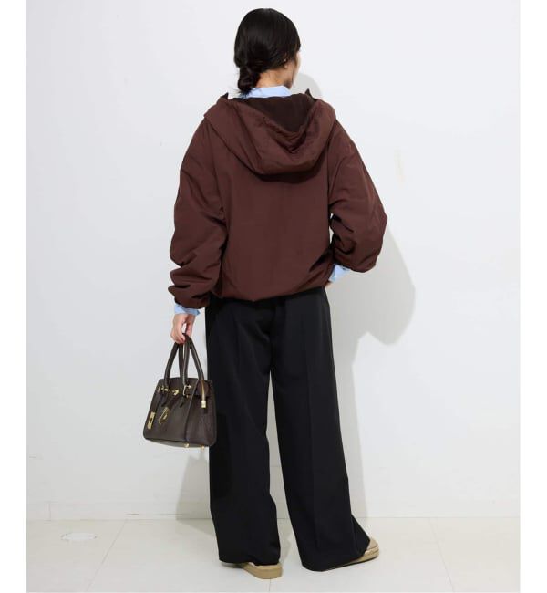 SLOBE IENA「《WEBのみ4サイズ展開/追加》TRワイドトラウザー」|スラックス|