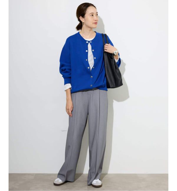 SLOBE IENA「《WEBのみ4サイズ展開/追加》TRワイドトラウザー」|スラックス|