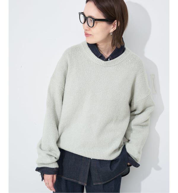 SLOBE IENA「Air Fit ニットプルオーバー」|ニット・セーター|