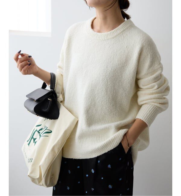 SLOBE IENA「Air Fit ニットプルオーバー」|ニット・セーター|