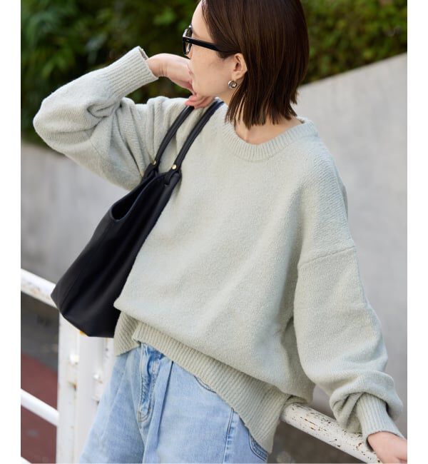 SLOBE IENA「Air Fit ニットプルオーバー」|ニット・セーター|