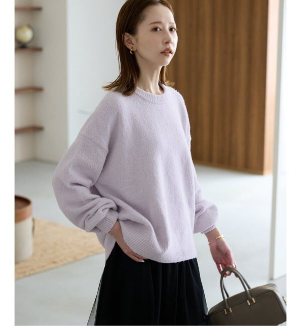 SLOBE IENA「Air Fit ニットプルオーバー」|ニット・セーター|