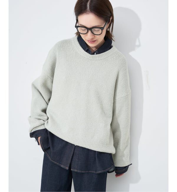 SLOBE IENA「Air Fit ニットプルオーバー」|ニット・セーター|