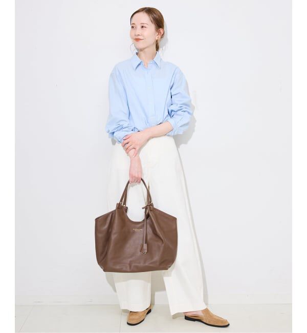 SLOBE IENA「《WEB限定/追加5》ANTONELLO MASI SLOBE別注 レザートートバッグ」|トートバッグ|