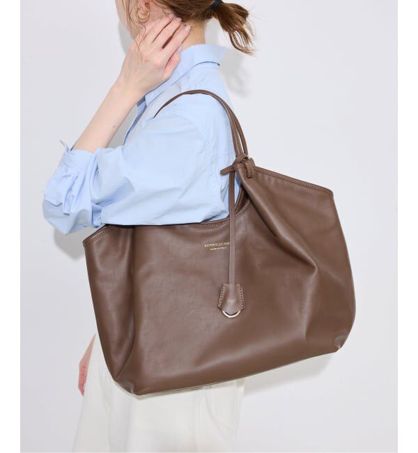 SLOBE IENA「《WEB限定/追加5》ANTONELLO MASI SLOBE別注 レザートートバッグ」|トートバッグ|