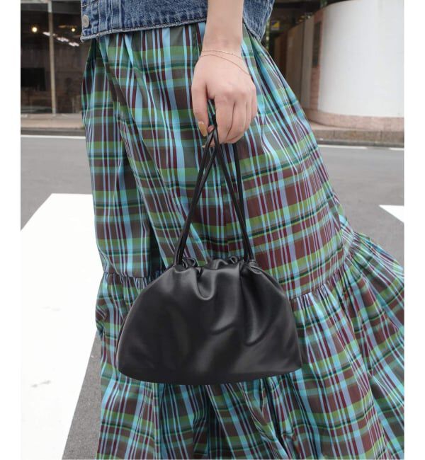 SLOBE IENA「《追加》SLOBE 3WAY スムース巾着バッグ」|その他|