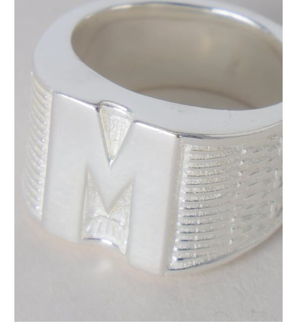 VERMEIL par iena「《WEB限定/予約》ADRAR アドラル イニシャルリング M」|リング|