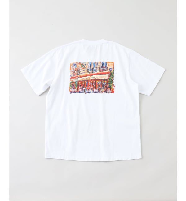 EDIFICE「GIFT SHOP (ギフトショップ) BPB Tシャツ FACADE」|Tシャツ・カットソー|ホワイト