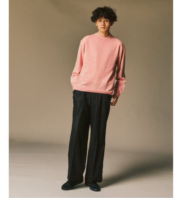 417 EDIFICE「カシミヤブレンド モックネックニット」|ニット・セーター|
