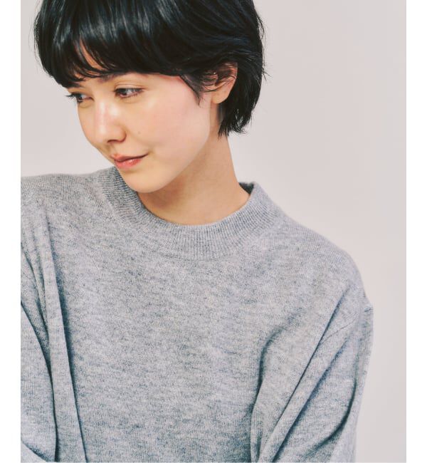 417 EDIFICE「カシミヤブレンド モックネックニット」|ニット・セーター|