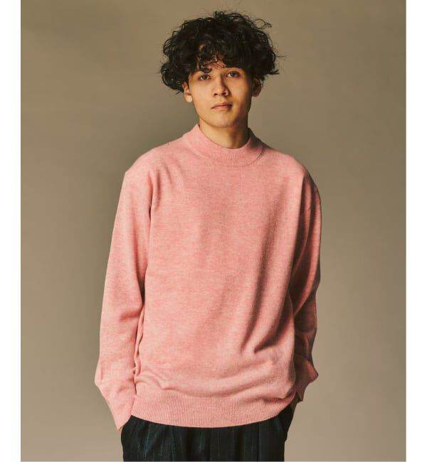 417 EDIFICE「カシミヤブレンド モックネックニット」|ニット・セーター|