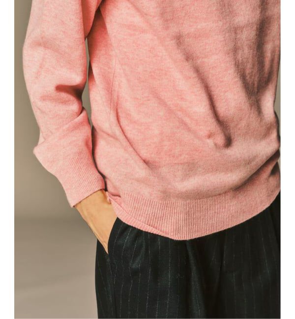 417 EDIFICE「カシミヤブレンド モックネックニット」|ニット・セーター|