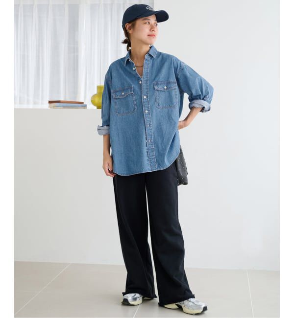 JOURNAL STANDARD relume「《追加》9oz デニムワークシャツ」|シャツ・ブラウス|
