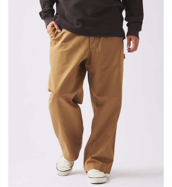 JOURNAL STANDARD relume「10オンス デニム＆ヒッコリー &rdquo;レイジー&rdquo; ペインターパンツ」|デニム|ベージュ