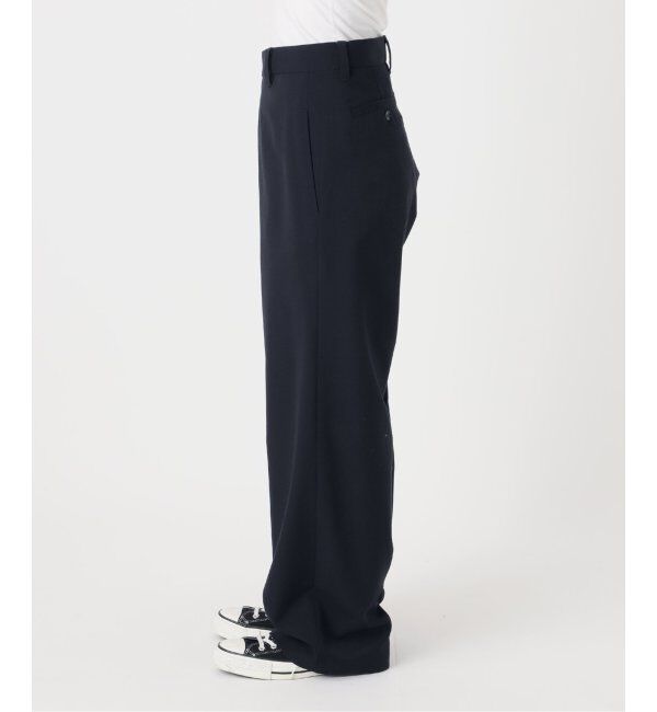 JOURNAL STANDARD「【FOLL / フォル】wool poly loose work pants」|スラックス|