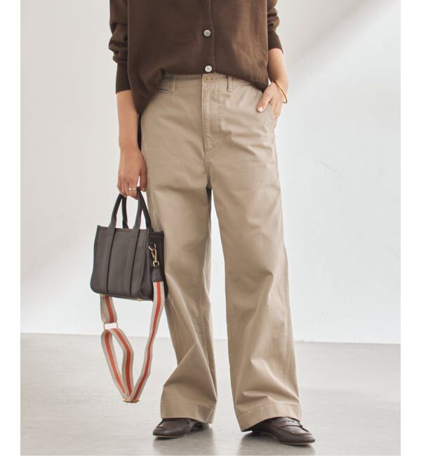 FRAMeWORK「≪追加≫OVER SIZED CHINO パンツ」|チノ|