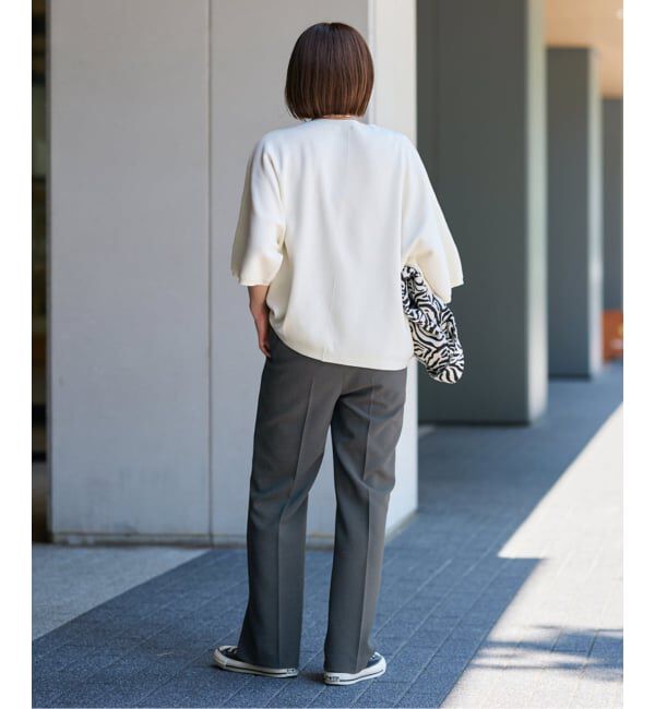 FRAMeWORK「≪一部カラーWEB限定 / 追加≫セミフレアパンツ」|スラックス|