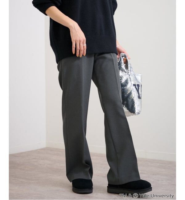 FRAMeWORK「≪一部カラーWEB限定 / 追加≫セミフレアパンツ」|スラックス|