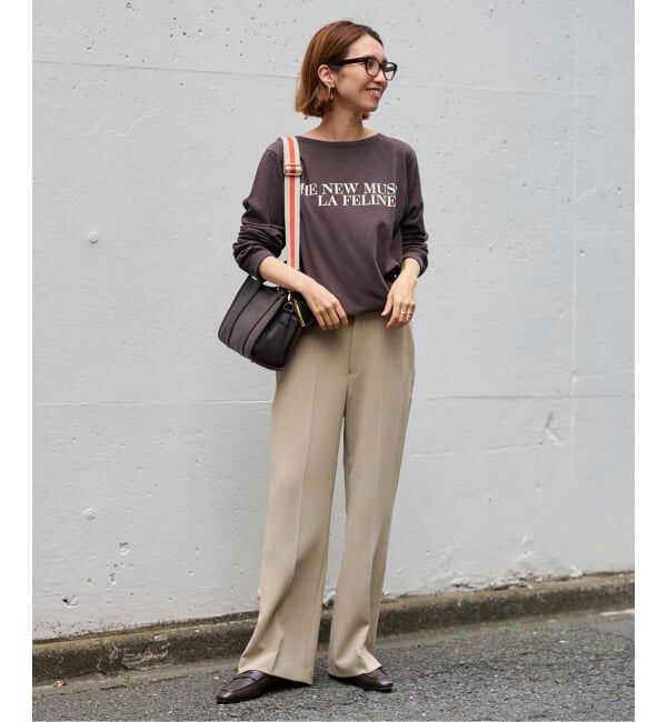 FRAMeWORK「≪一部カラーWEB限定 / 追加≫セミフレアパンツ」|スラックス|