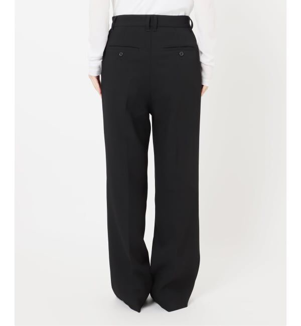 Spick and Span「TRタックストレートパンツ」|スラックス|