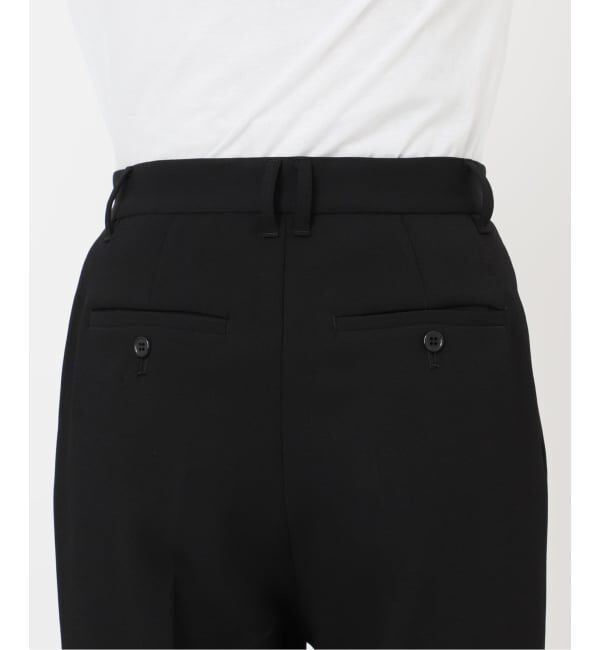 Spick and Span「TRタックストレートパンツ」|スラックス|