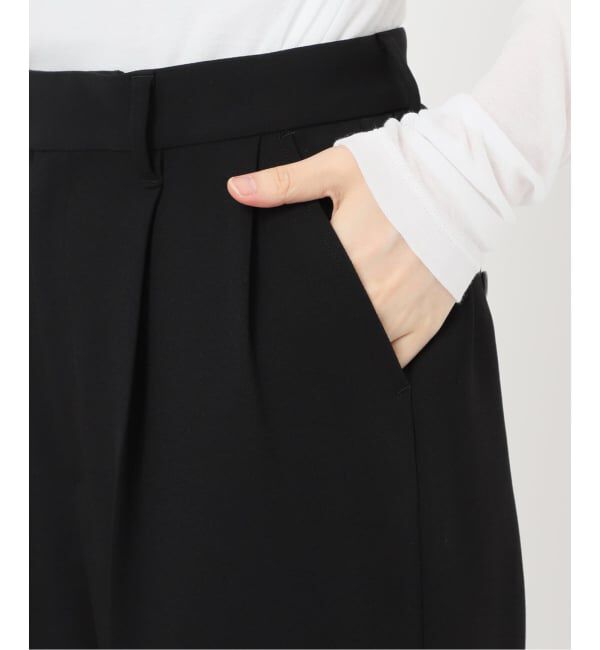 Spick and Span「TRタックストレートパンツ」|スラックス|